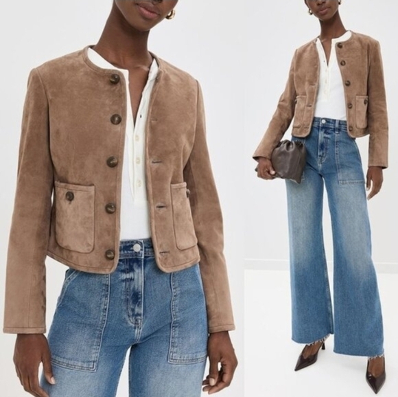 Blank NYC Tan Suede Women's Jacket - Picture 16 of 17